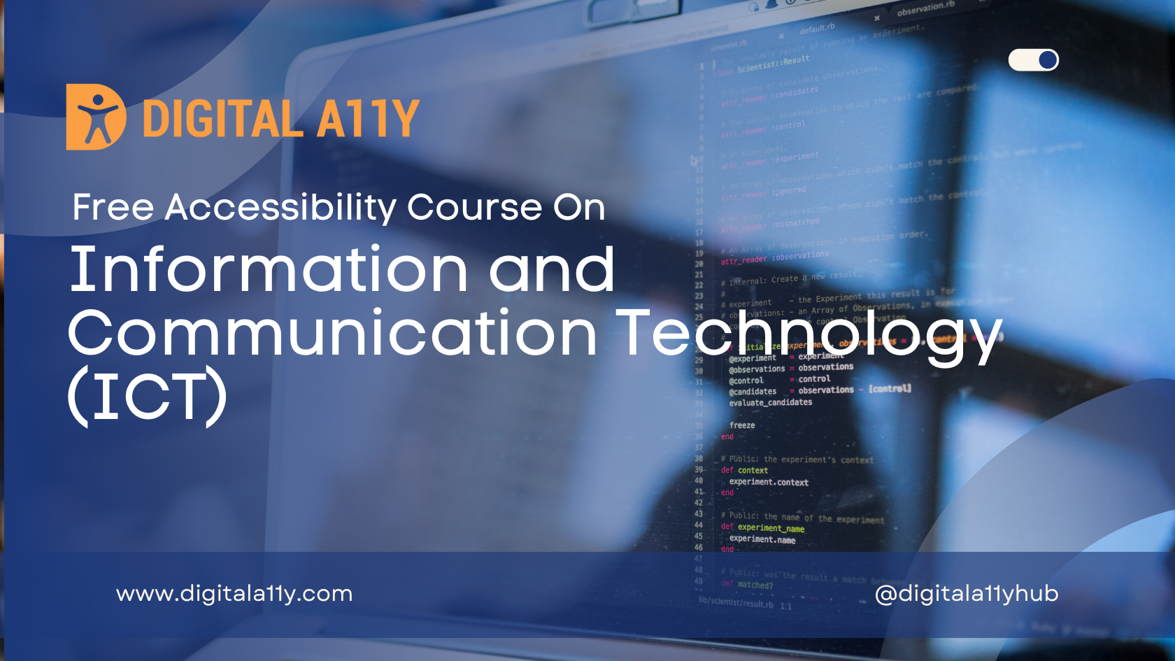 Free Accessibility Course On Information and Communication Technology (ICT)
