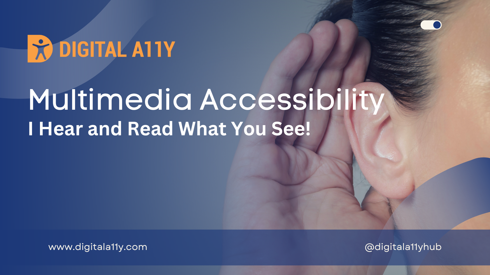Multimedia Accessibility: I Hear and Read What You See!
