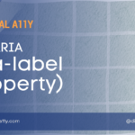WAI-ARIA: aria-label (Property)