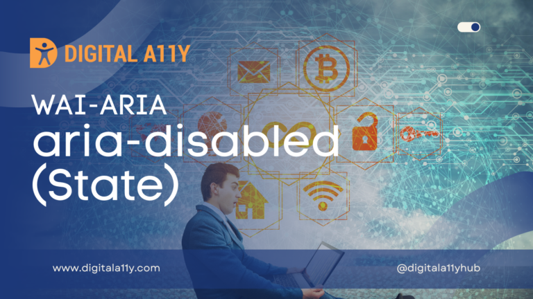 WAI-ARIA: aria-disabled (State)
