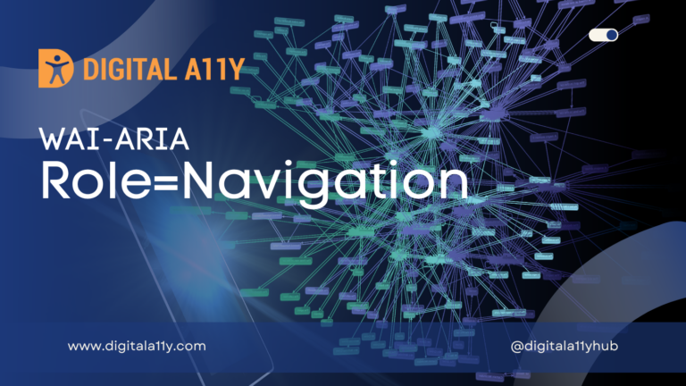 WAI-ARIA: Role=Navigation