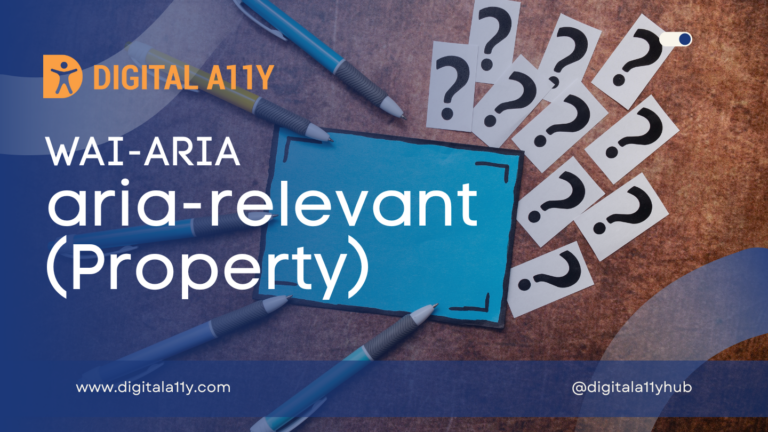 WAI-ARIA: aria-relevant (Property)