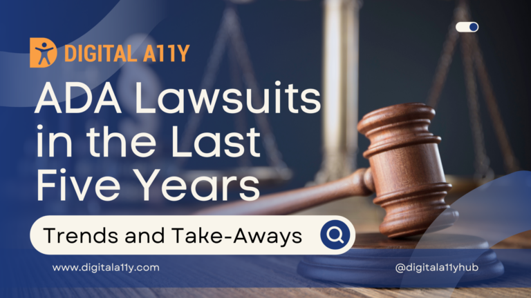 ADA Lawsuits in the Last Five Years: Trends and Take-Aways