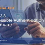 SC 3.3.8 Accessible Authentication (Minimum)