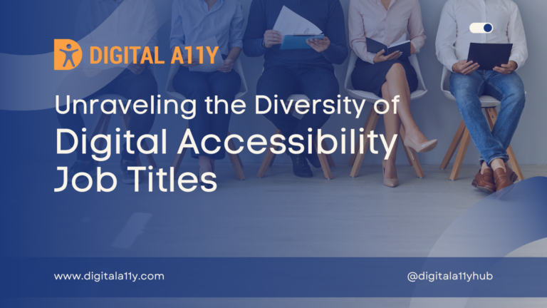 Unraveling the Diversity of Digital Accessibility Job Titles