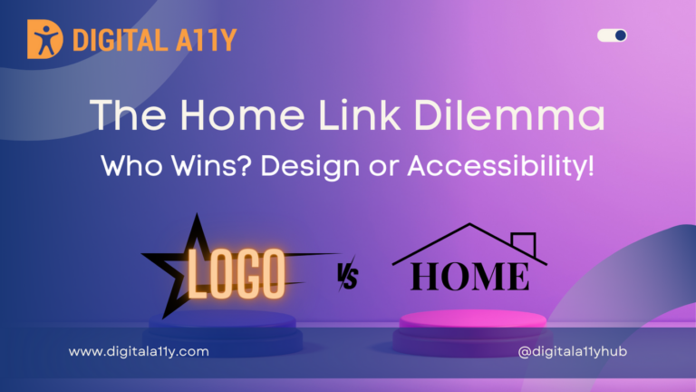 The Home Link Dilemma: Who Wins? Design or Accessibility!