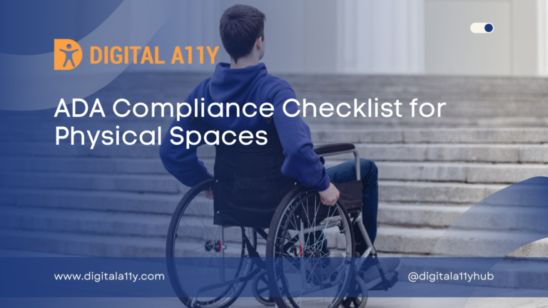 ADA Compliance Checklist for Physical Spaces