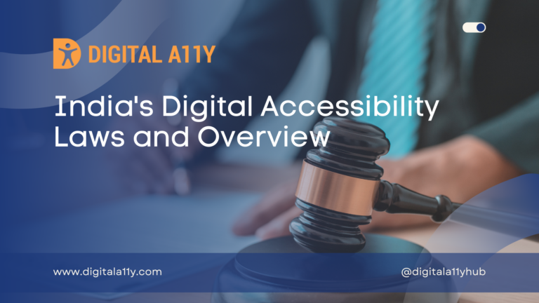 India’s Digital Accessibility Laws and Overview